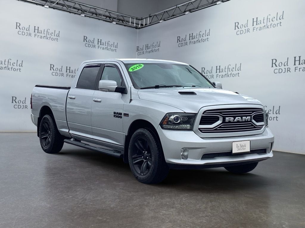 2018 RAM 1500 Sport Crew Cab 4x4 6'4' Box