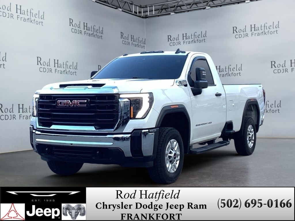 2024 GMC Sierra 2500HD 4WD Regular Cab Long Bed Pro
