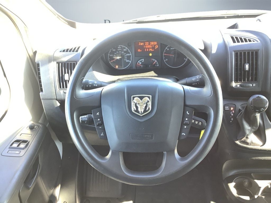 2019 RAM ProMaster 1500 Cargo Van Low Roof 136' WB